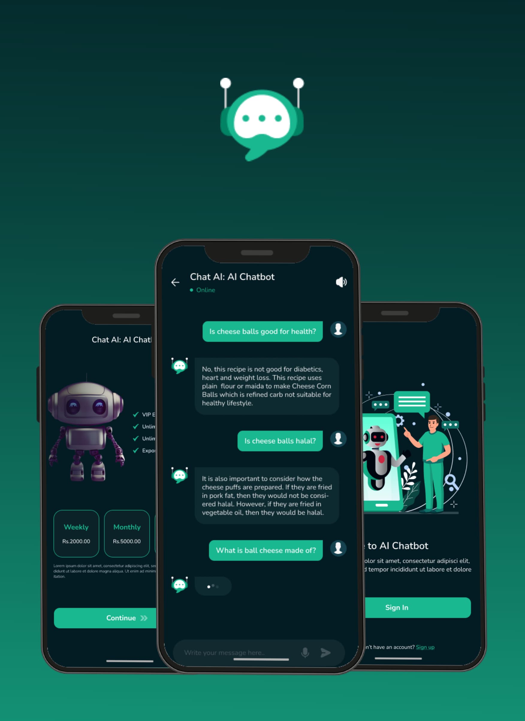 Chat AI screenshot