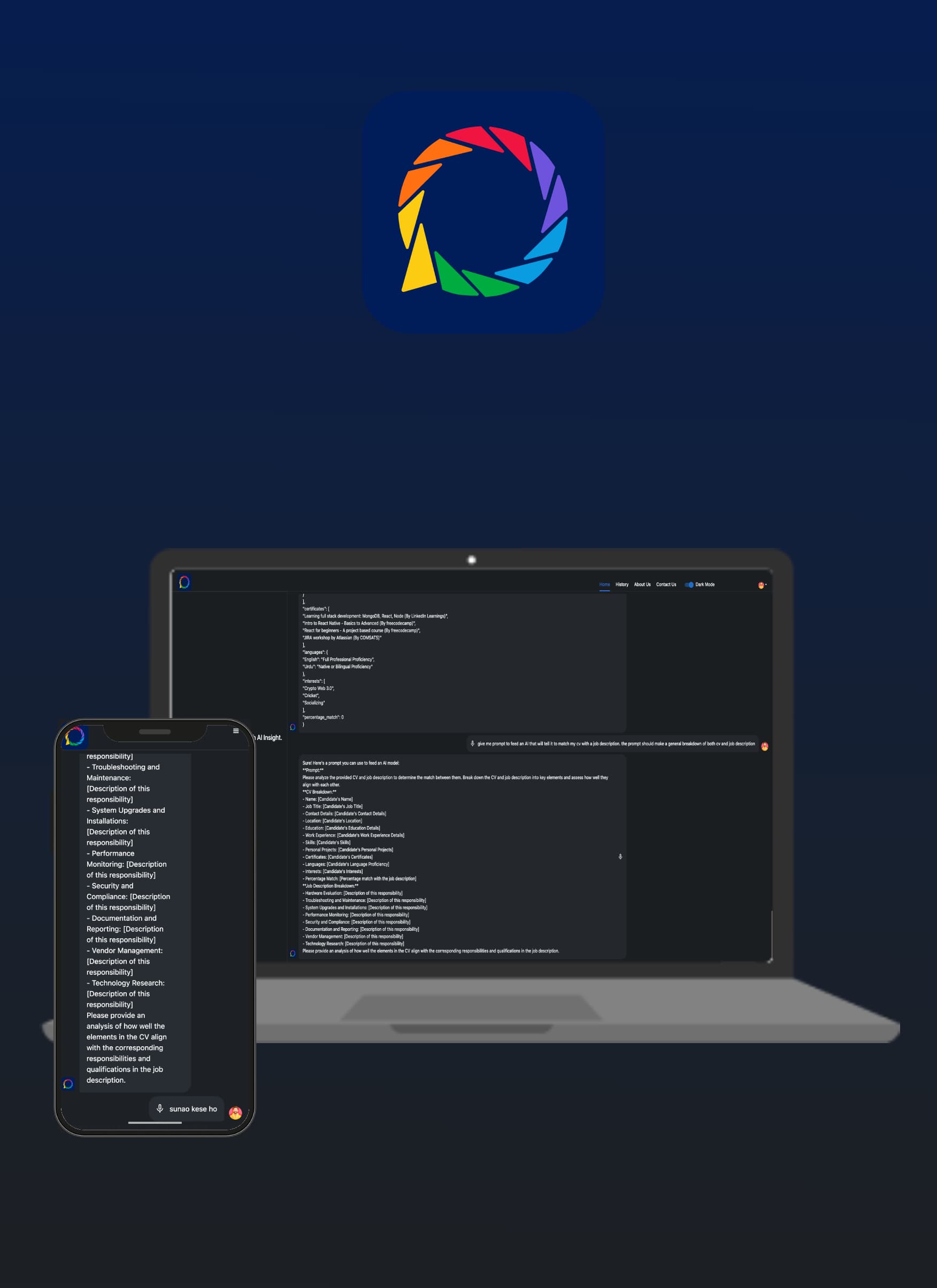 Junbo AI screenshot