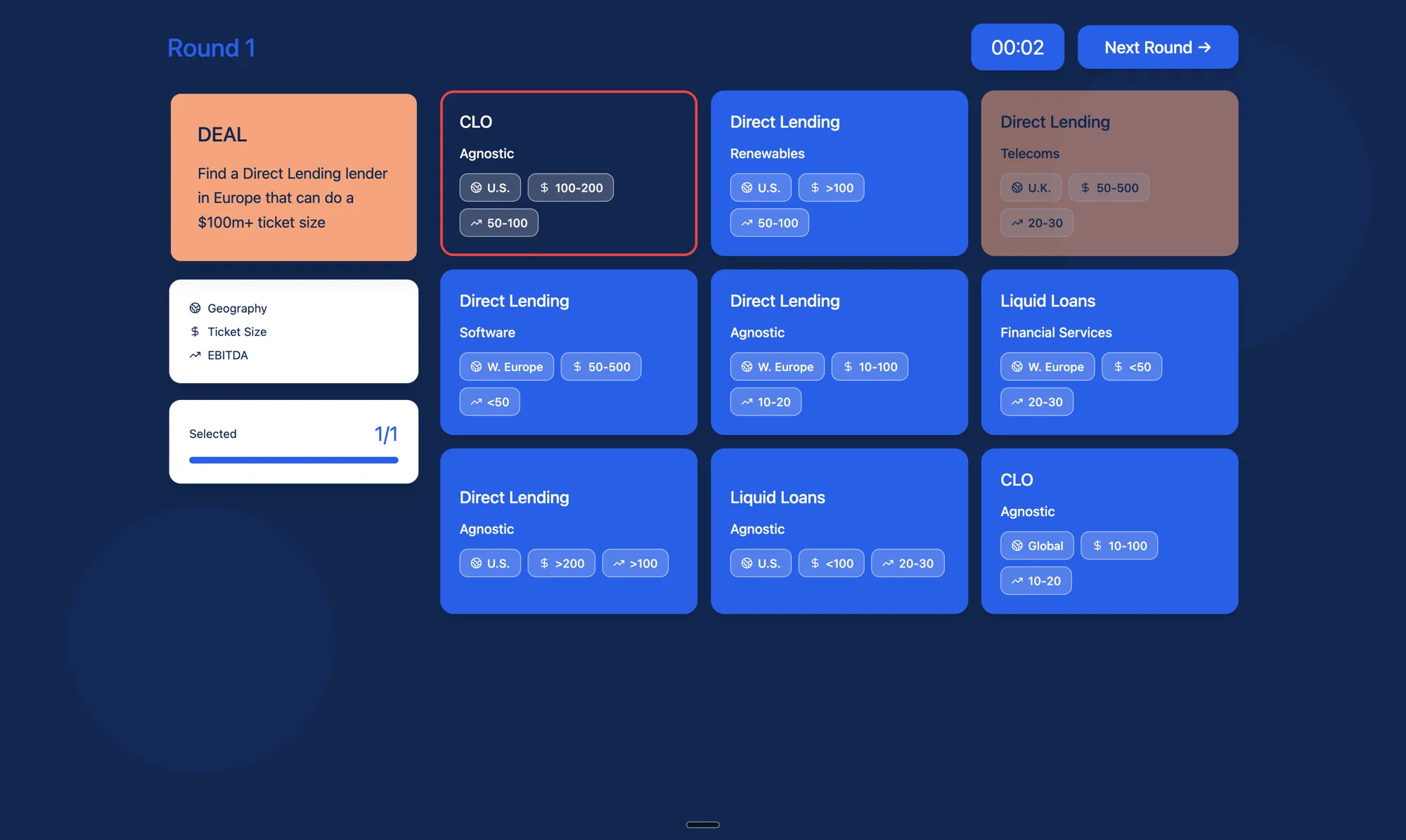 Termgrid Lender Deal Match screenshot 4