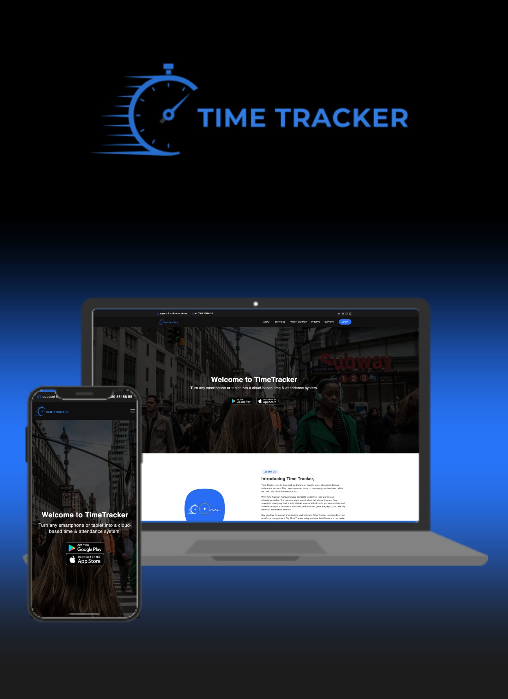 TimeTracker screenshot